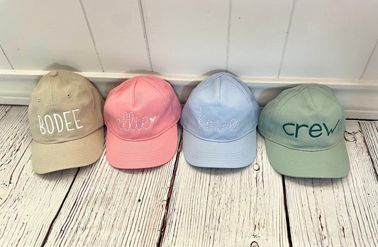 Personalized Embroidered Infant & Toddler Ball Cap