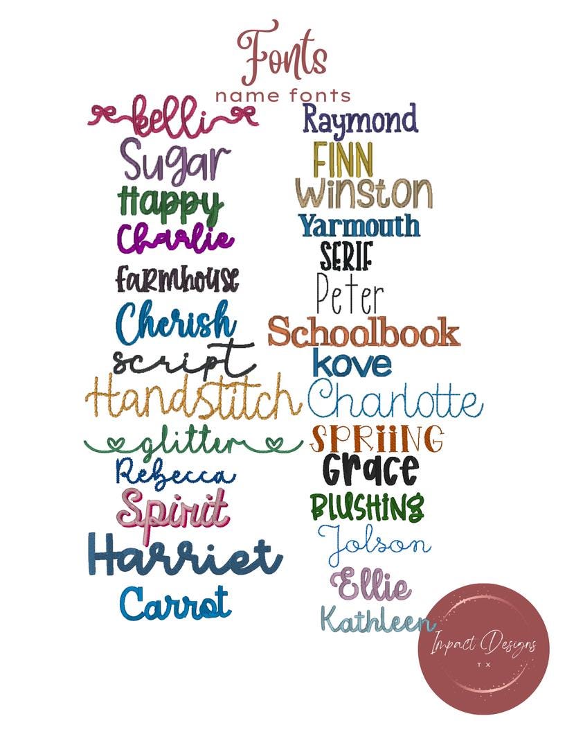 Custom Kids’ Embroidered Name Shirt – Personalized Rainbow Design