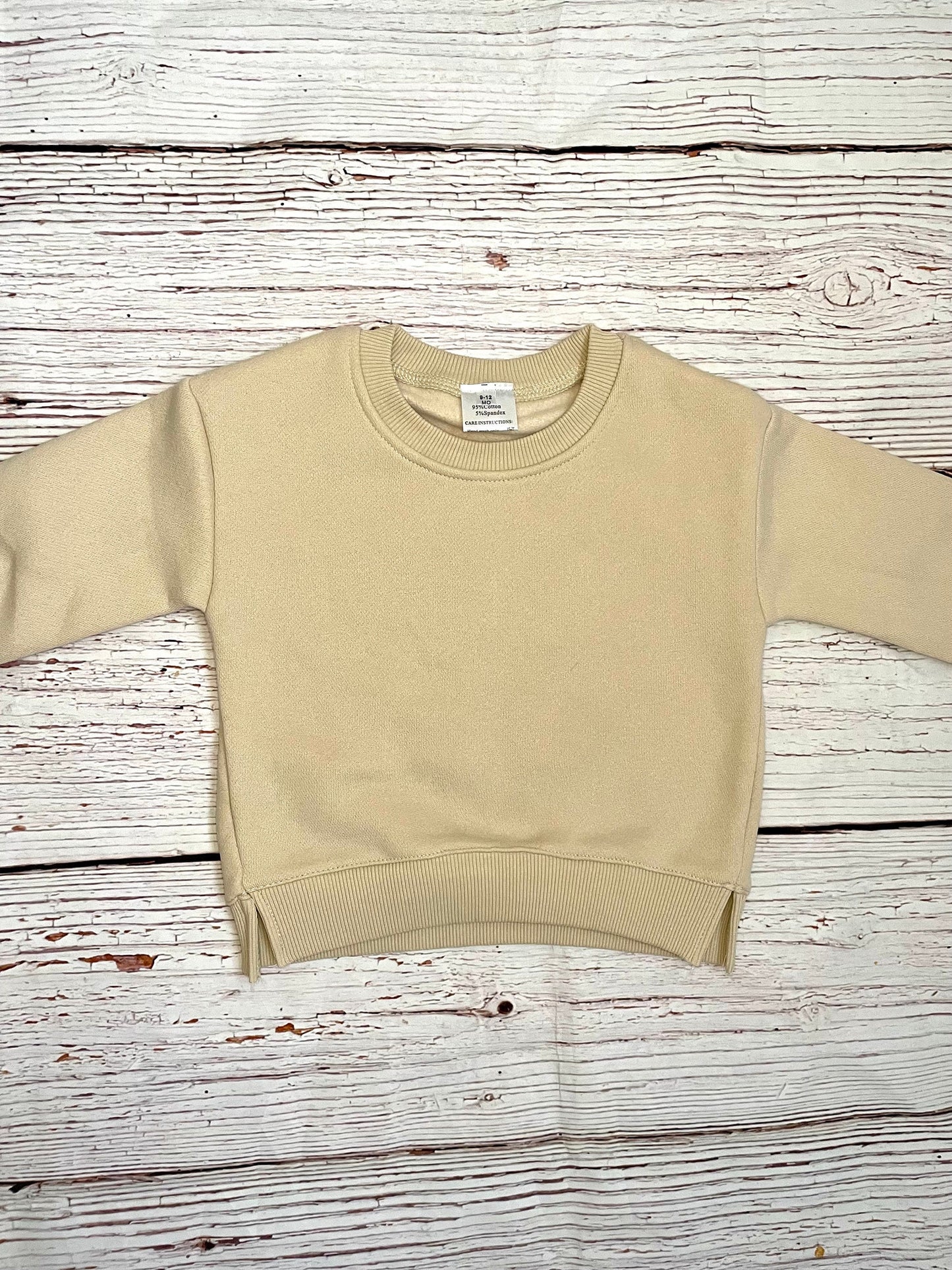 Custom Embroidered Baby & Toddler Crewneck Sweatshirt