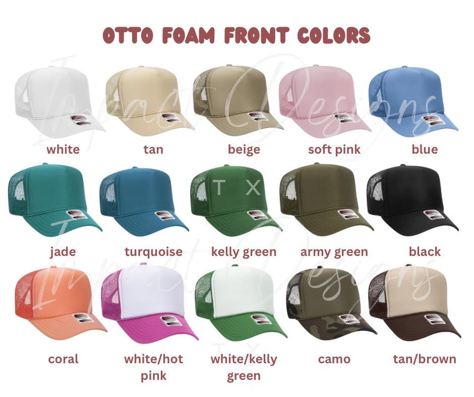 Sun Smiley Foam Trucker Hat
