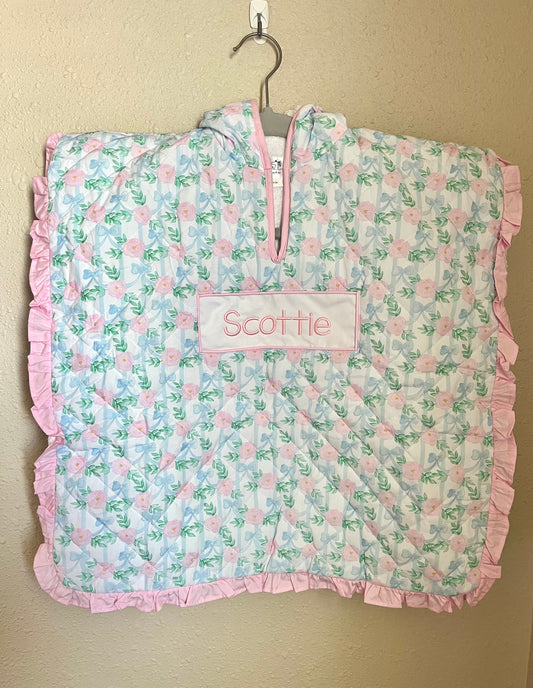 Quilted Hooded Toddler Towels