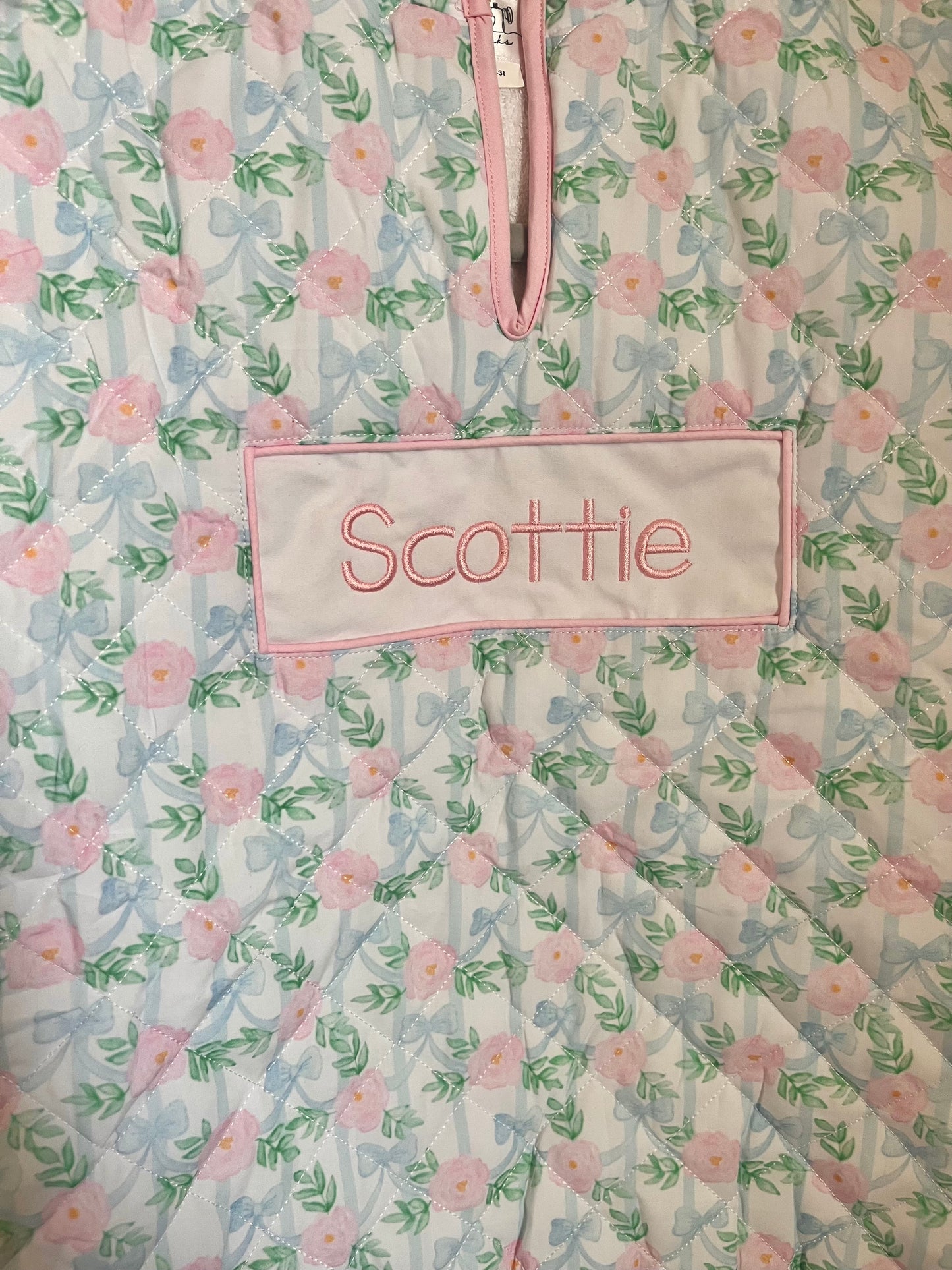 Quilted Hooded Toddler Towels