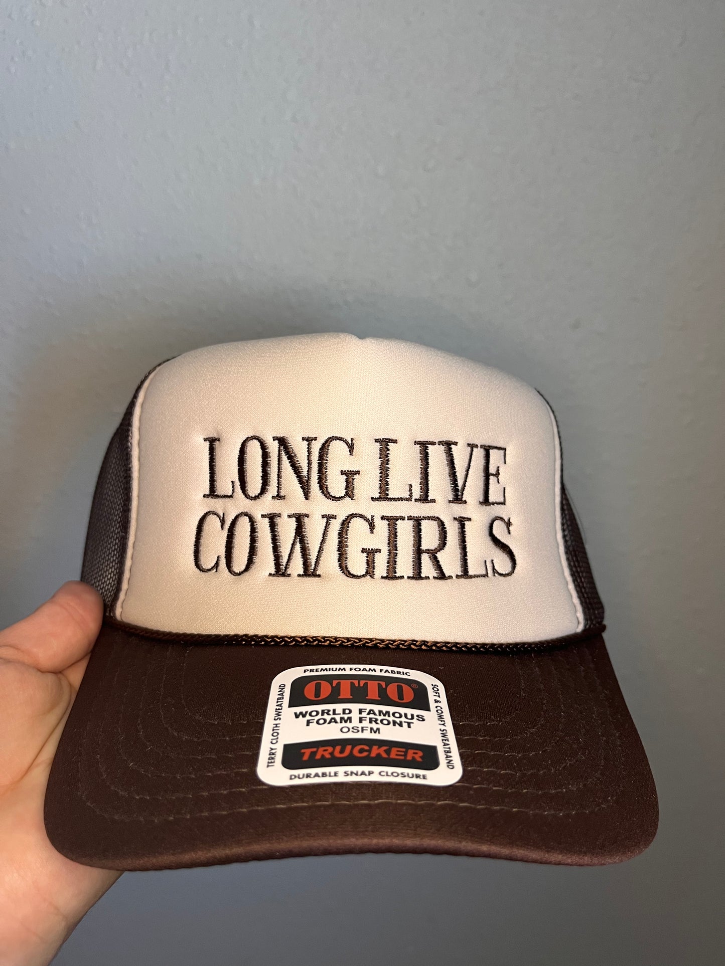 Embroidered Foam Trucker Hats – Various Styles