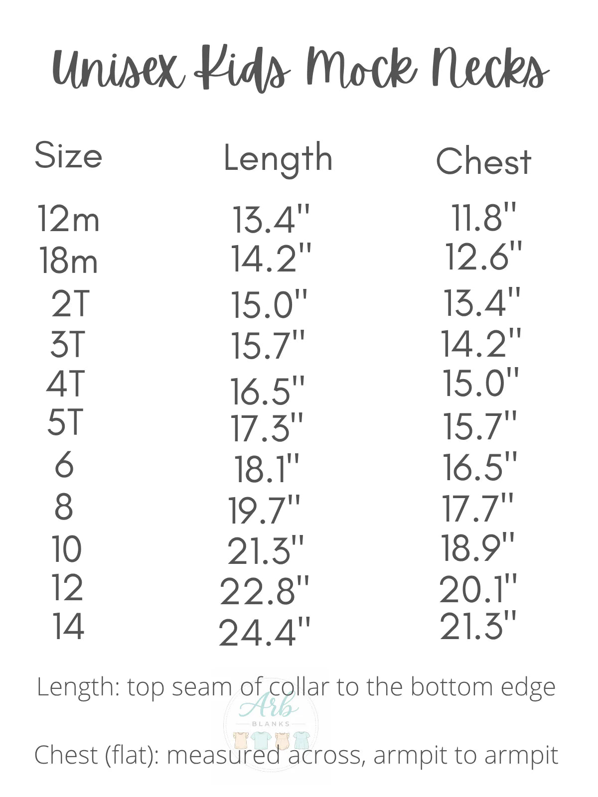 KIDS Mock Neck PREORDER