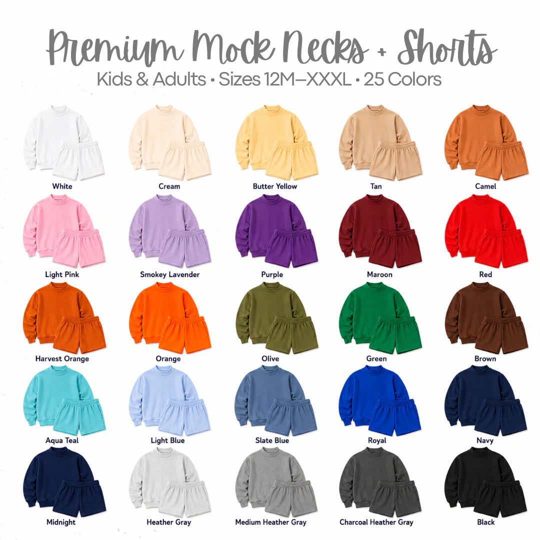 KIDS Mock Neck PREORDER