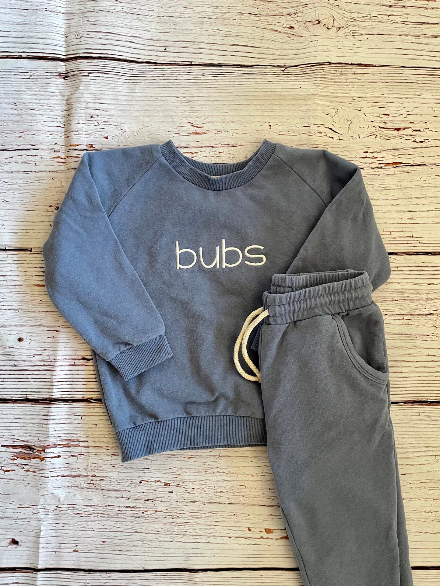 Custom Personalized Kids & Toddler French Terry Jogger Set